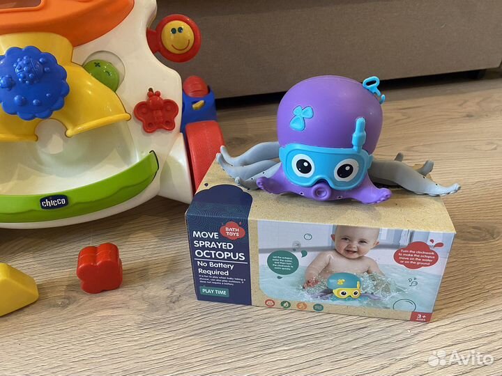 Ходунки каталка chicco + юла музыкальная
