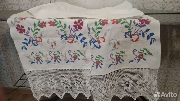 Рушник ручной работы. Начало прошлого века