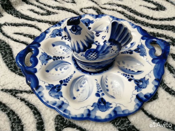 Блюдо пасхальное фарфор