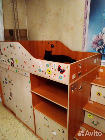 Мебель детская, Кровать-чердак