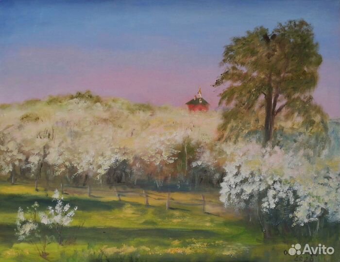Летние пейзажи. Картины маслом 40х50