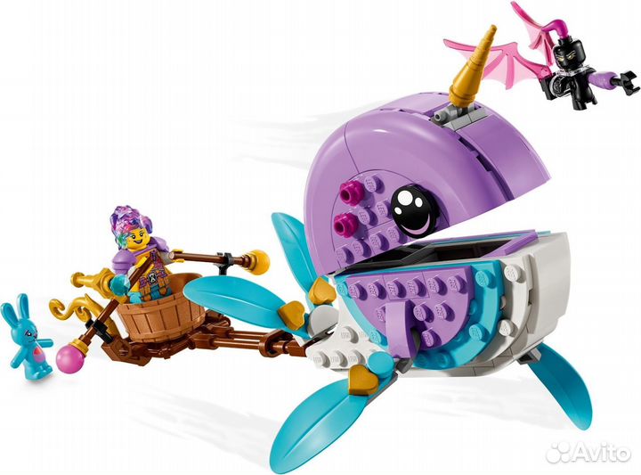 Новый Lego Dreamzzz 71472 Воздушный шар Нарвал Изз