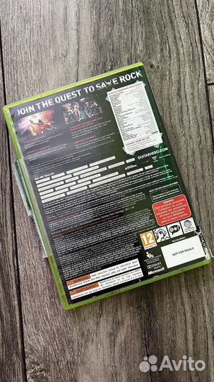 Guitar hero warriors of rock xbox 360