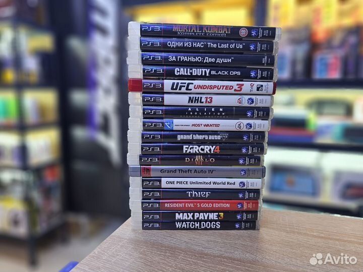 Диски игры для ps3