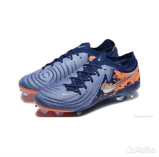 Бутсы Nike phantom GX 2 Elite blue orange