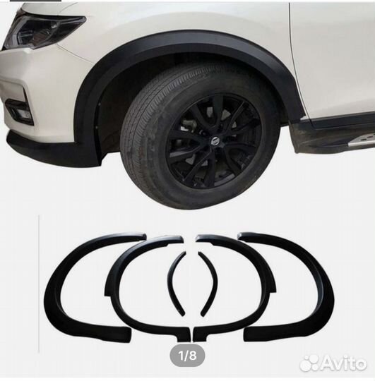 Накладки на колёсные арки