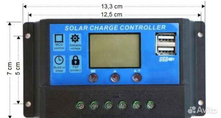 Контроллер для солнечной панели Booox W88-C