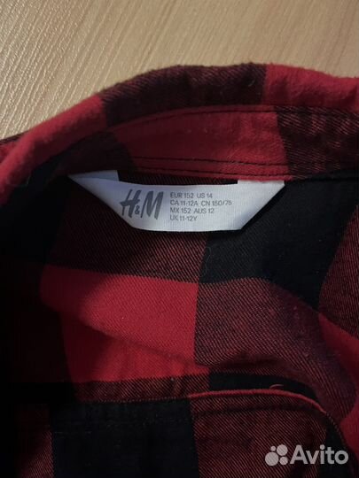 Рубашка на мальчика 152