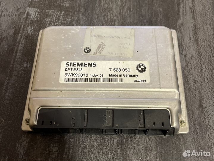 Блок управления двигателем e46 m54b30