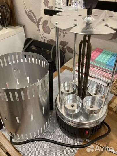 Электрическая шашлычница redmond RBQ-0252-Е