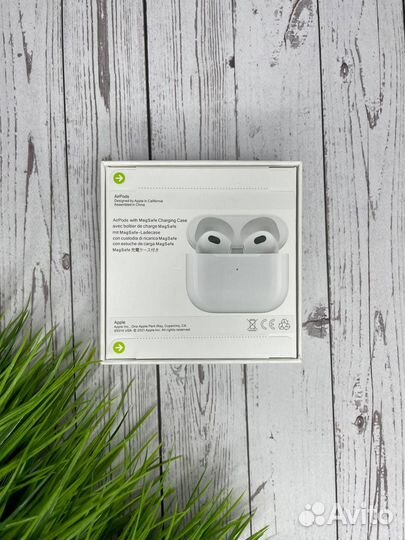 AirPods 3 Топ реплика + Чехол