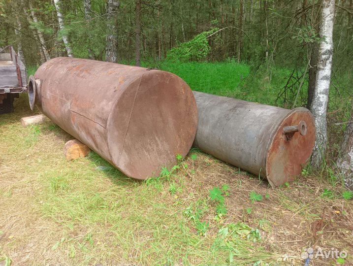 Бочка металлическая