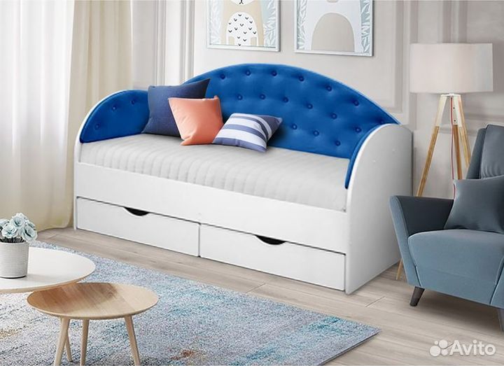 Кровать от 2х лет диван съёмный борт