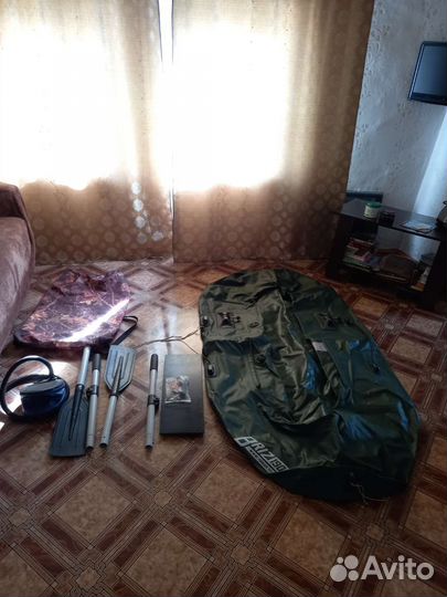 Надувная лодка пвх бу