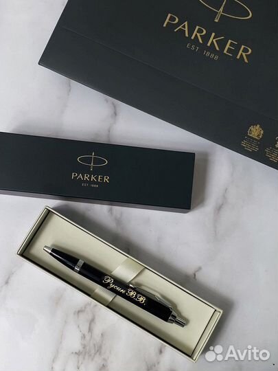 Ручка паркер с гравировкой, оригинальный parker