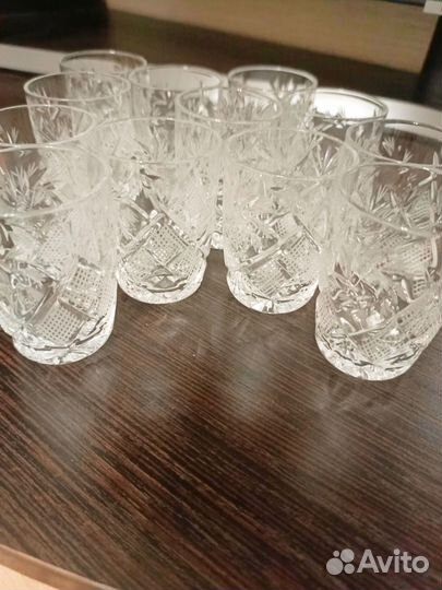 Стоки хрустальные СССР