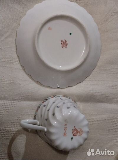 Новые кофейные чашки лфз СССР