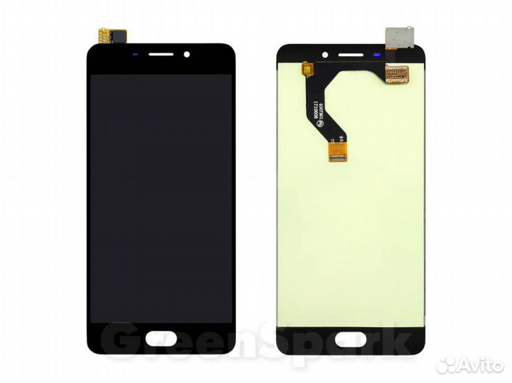 Дисплей для Meizu M6 Note +тач черный copy