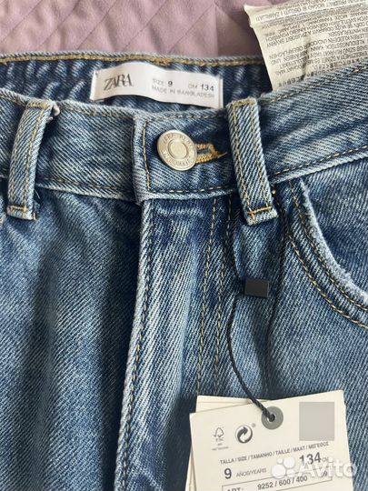 Детские джинсы Zara 134