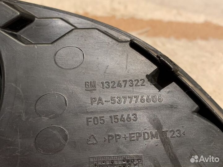 Накладка птф Opel zafira B рест