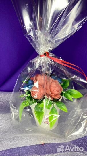 Мыло ручной работы букеты