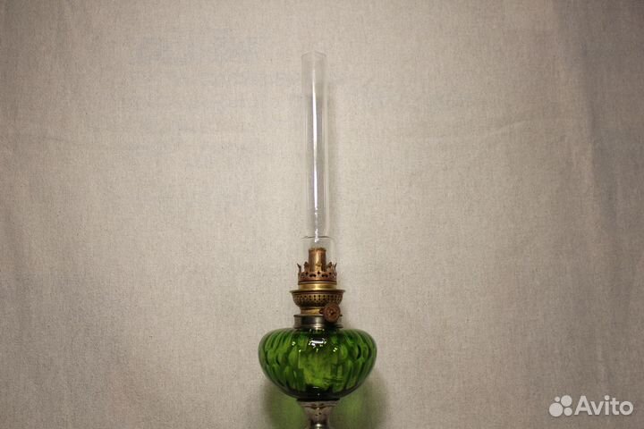 Лампа керосиновая 53 см Франция 19 век