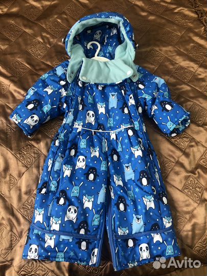 Продам детский теплый комбенизон-трансформер