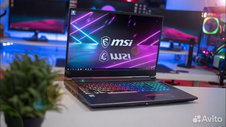 MSI 17.3/144 i7-10750 6я12п RTX2070/8 16Гб 256+1Тб