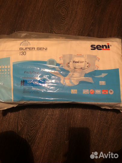 Памперсы для взрослых seni 3