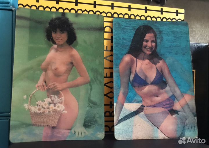 Переливные календарики с девушками