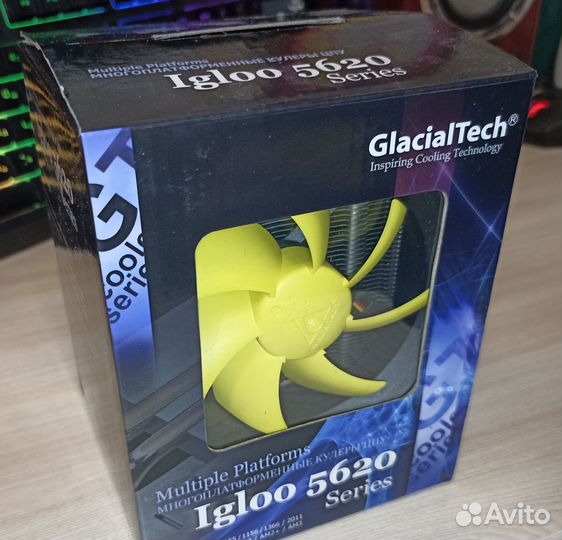 Кулер для процессора GlacialTech Igloo 5620 Silent