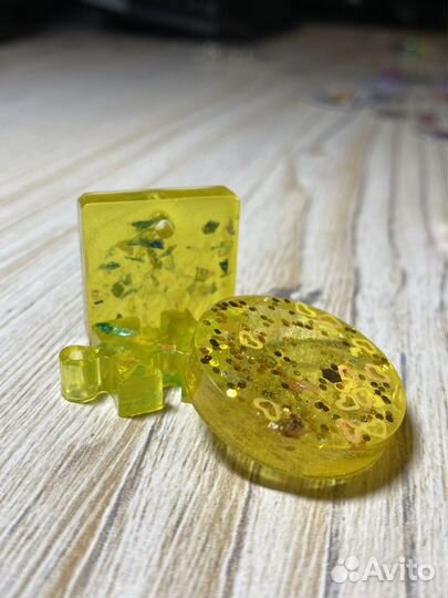 Подвески из эпоксидной смолы