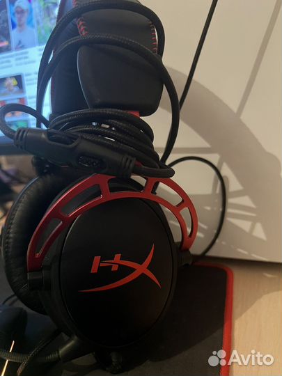 Наушники hyperx cloud alpha