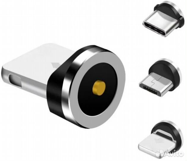 Магнитные наконечники micro, type-c, apple