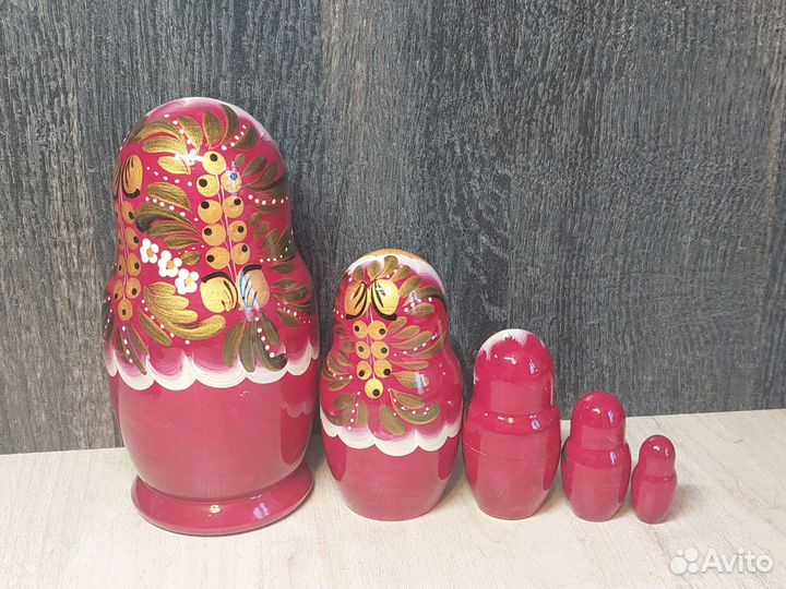 Матрёшки-сувениры 5 в 1. Цена за два набора