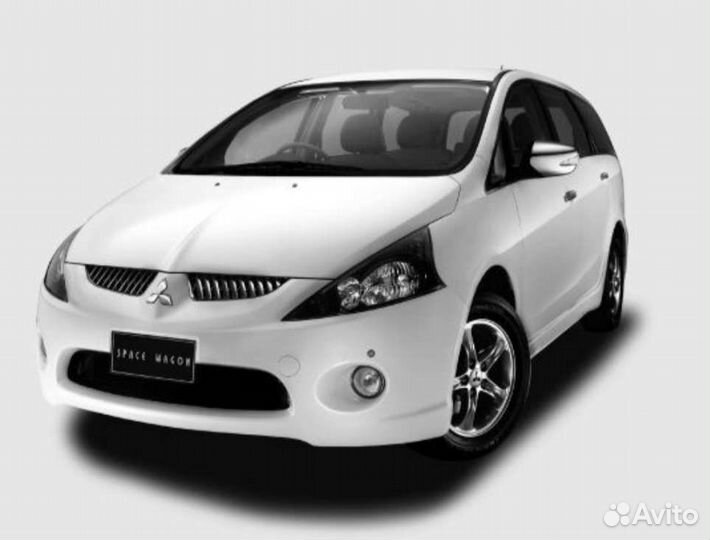 Стекло птф Mitsubishi Grandis 2004- 2шт