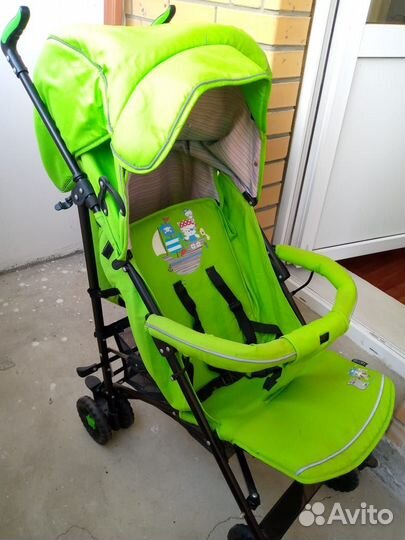 Прогулочная коляска трость бу