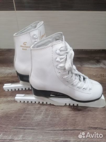 Коньки Graf Montana Gold фигурные 30р 19,5 стелька