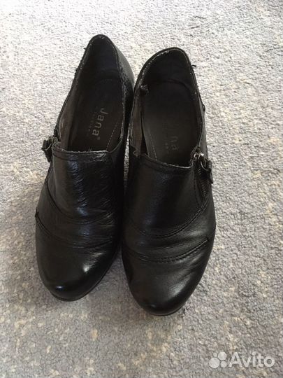 Туфли кожаные