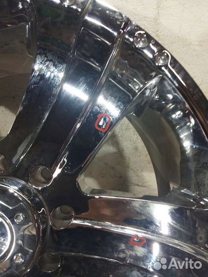 Хромированные Диск R22 MAX Wheeel Loda