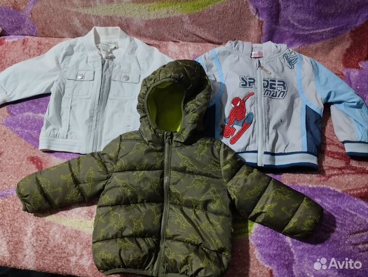 Детские вещи пакетом от 0 до года для мальчика