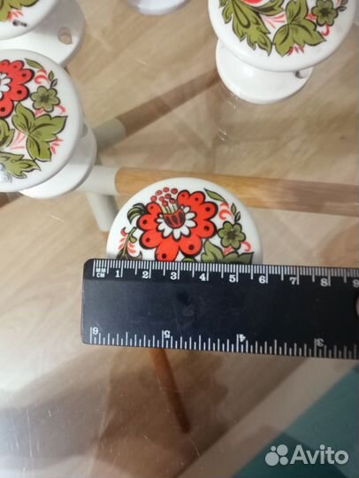 Ручки дверные СССР керамика