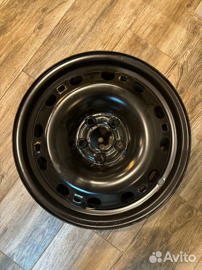 Диски колесные железные штамповка R15 Polo Rapid