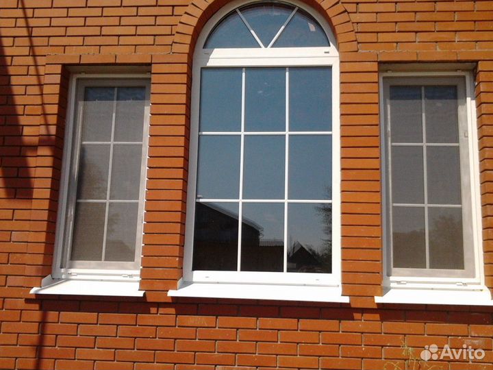 Окна пластиковые арочные