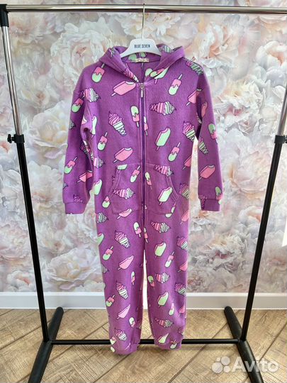 Комбинезон/кигуруми Дракоша с мороженками