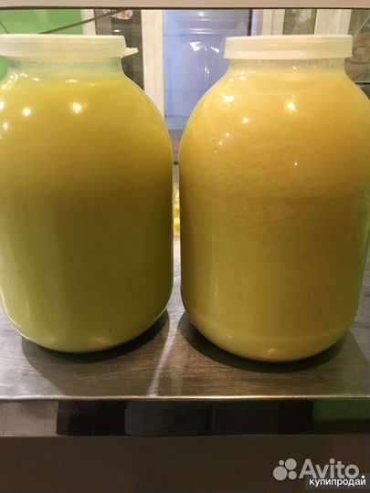 Масло сливочное и топленое домашнее