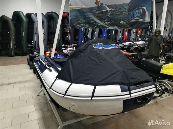 Лодка пвх Stormline Adventure Standard 340 бело-си