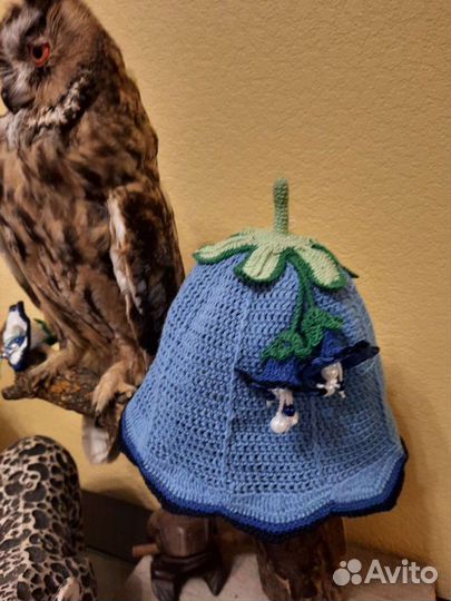 Летняя панамка-колокольчик для девочки