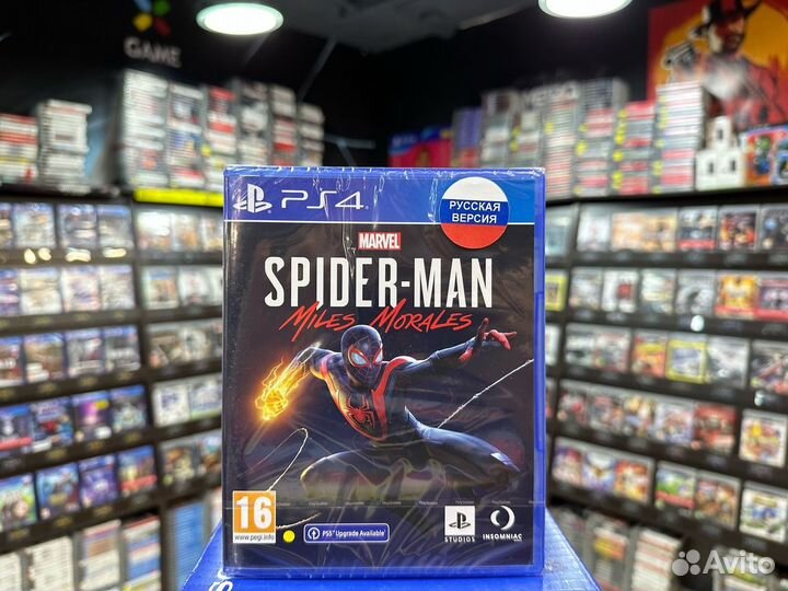 Игры для PS4: Marvel Человек-Паук: Майлз Моралес