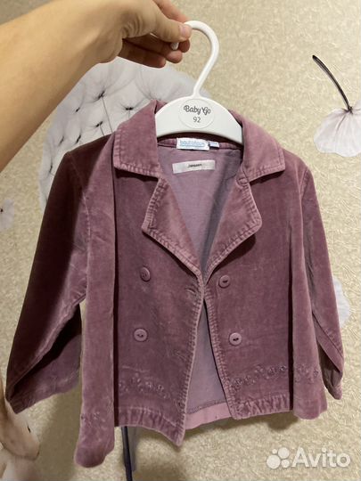 Жакет на девочку 86